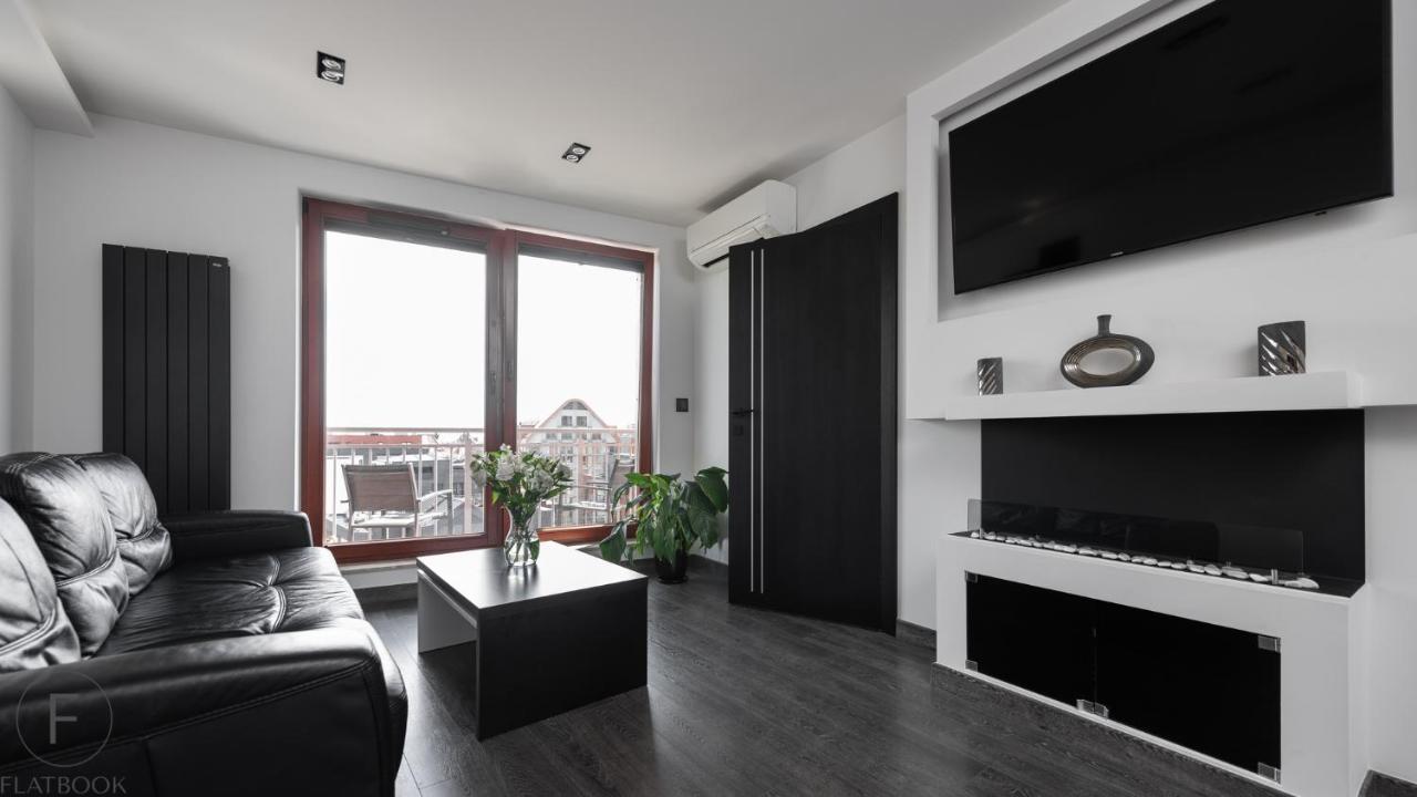 Flatbook Apartments Waterlane Island Spa With Riverview Danzig Exterior foto