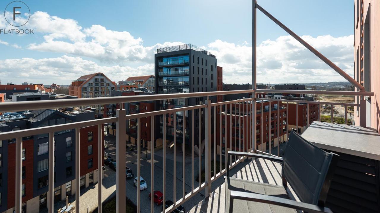 Flatbook Apartments Waterlane Island Spa With Riverview Danzig Exterior foto