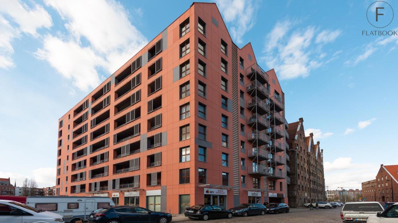 Flatbook Apartments Waterlane Island Spa With Riverview Danzig Exterior foto